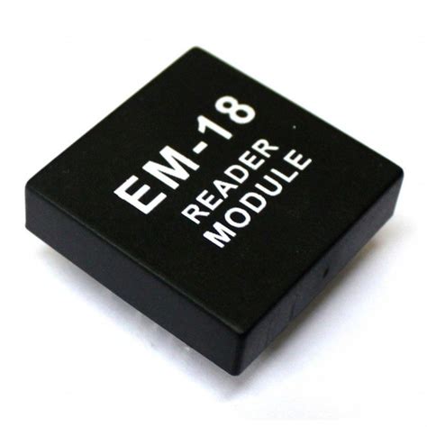 rfid reader using pic microcontroller|em 18 rfid reader module.